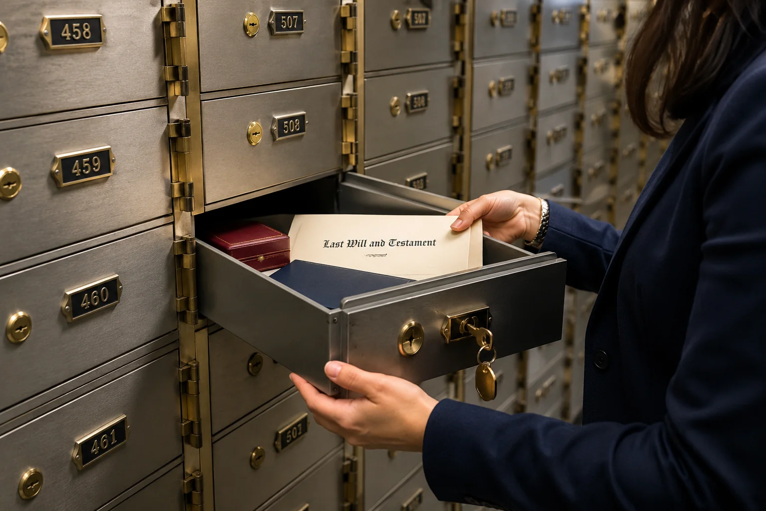 How to Access a Will in a Safe Deposit Box After Death